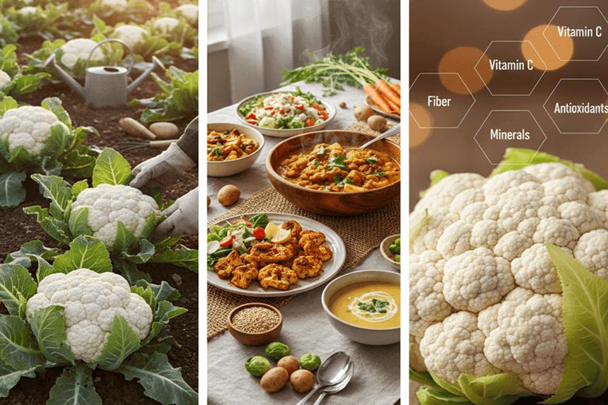 Karnabahar, özenli bakım isteyen ama karşılığında bereketli ürünler sunan bir sebzedir.