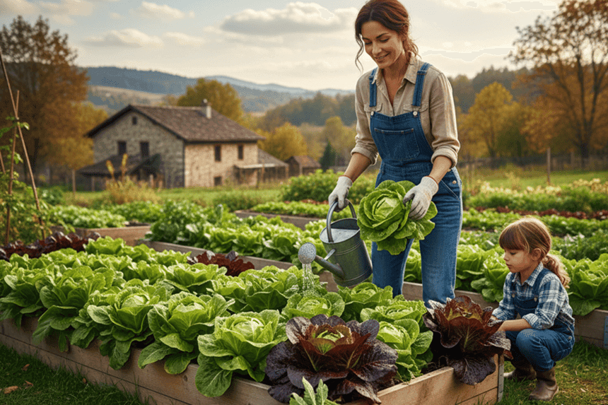 Ekim ayında bahçeye ekilen marul, hem pratik yetiştiriciliği hem de sofralara kattığı tazelikle hobi bahçeciliğinin en değerli sebzelerinden biridir.