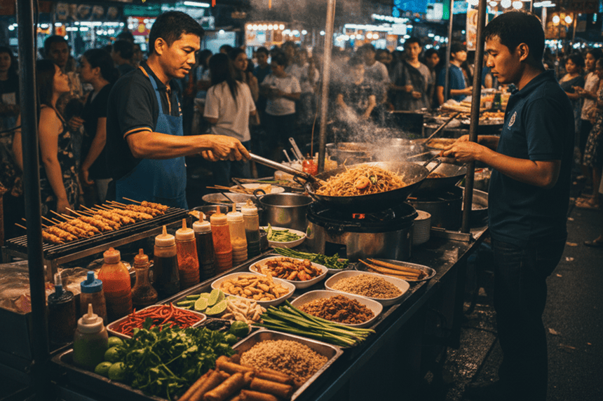 Bangkok’un sokak mutfağı, sadece Tayland’ın değil, tüm dünyanın gastronomi haritasında önemli bir yere sahiptir.