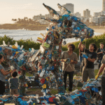 Ekolojik sanat, atık malzemelerin sanatsal bir dille yeniden hayat bulduğu, aynı zamanda çevre bilincini artıran bir ifade biçimi.