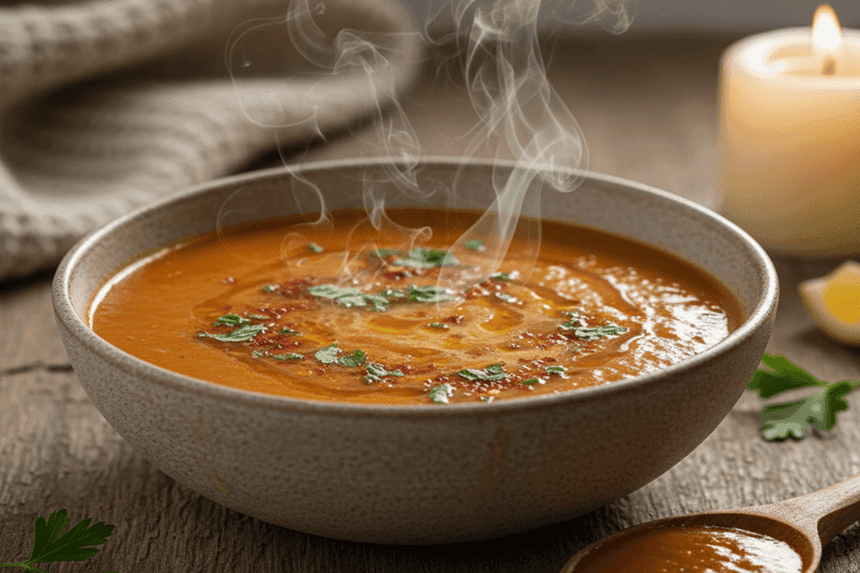 Bugün ister unlu, ister unsuz yapılsın; mercimek çorbası Türk sofralarının vazgeçilmezidir.