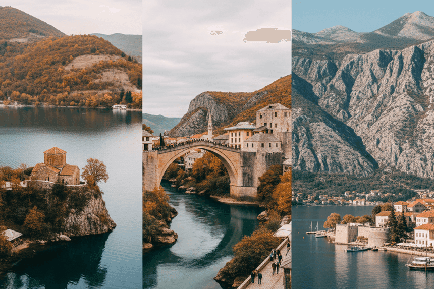 Ekim ayında Balkanlar, doğa severler, tarih tutkunları ve kültürel gezginler için ideal bir rotadır.