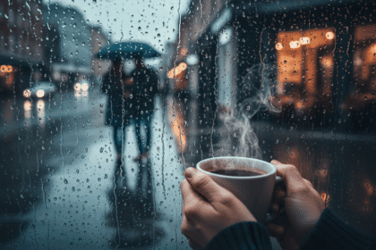 Yağmur, doğayı yıkarken insanın iç dünyasını da temizler.